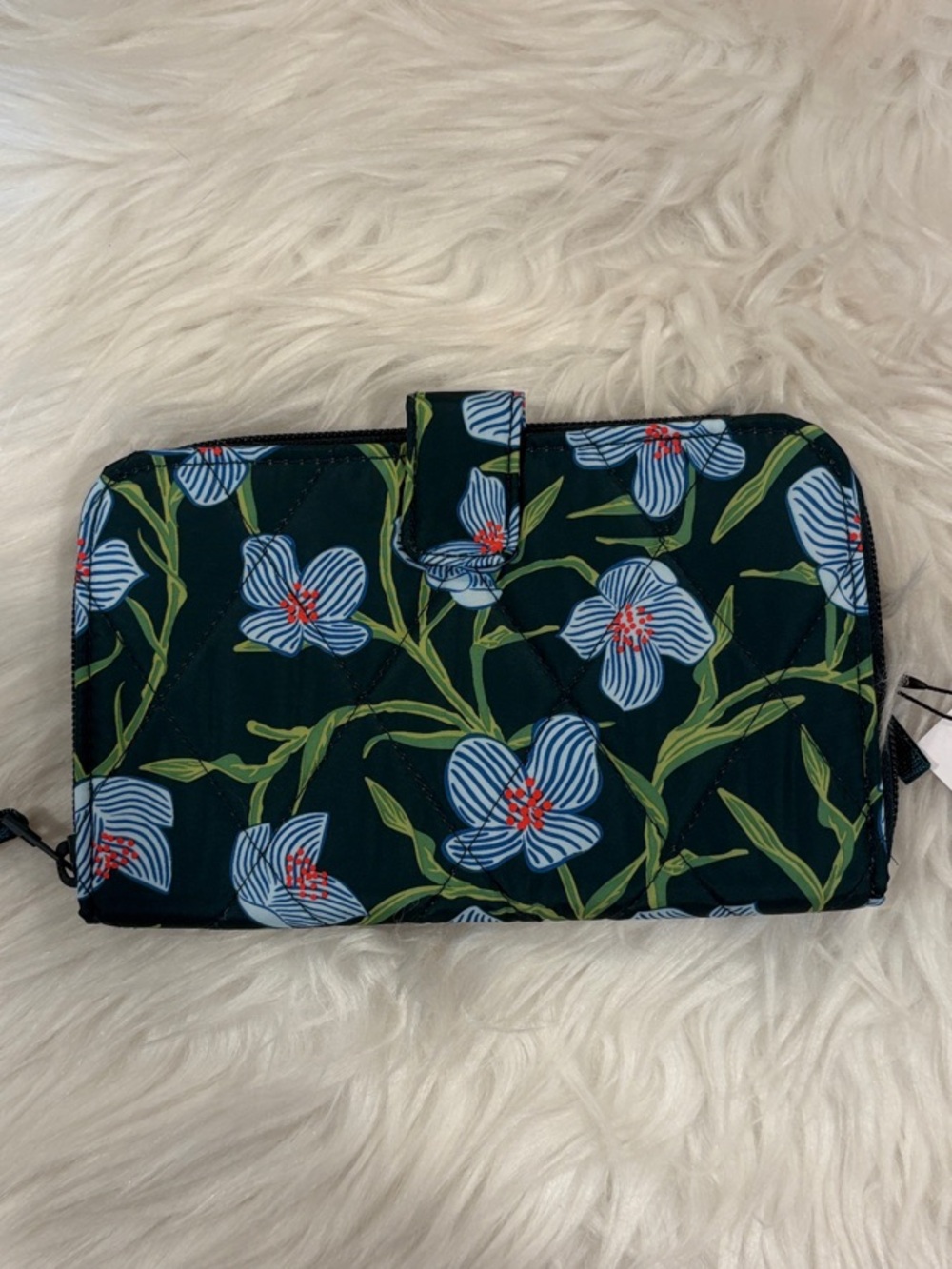 Vera Bradley Charlotte Stems Collab tab wallet.